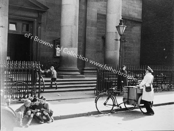 PORCH OF GARDINER ST CHURCH